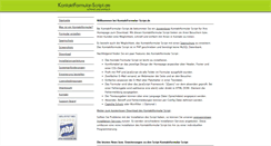 Desktop Screenshot of kontaktformular-script.de